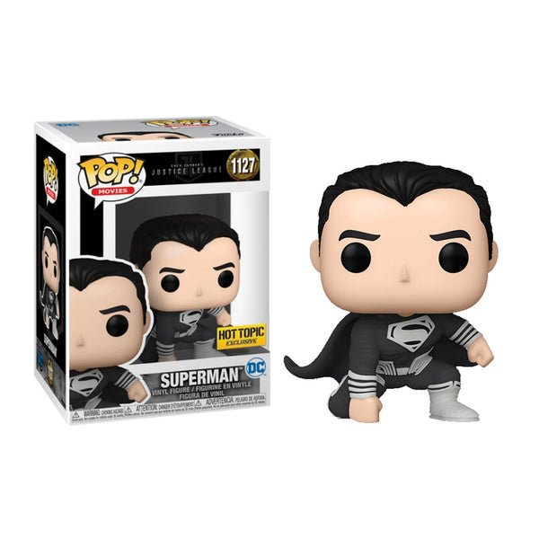 DC UNIVERSE: ZACK SNYDER'S JUSTICE LEAGUE - SUPERMAN (BLACK SUIT TOUCHDOWN EXCLUSIVE) POP!