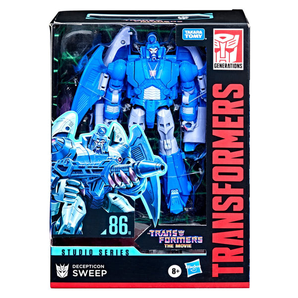 RETRO TOYS: TRANSFORMERS STUDIO SERIES 86: VOYAGER CLASS - DECEPTICON SWEEP ACTION FIGURE