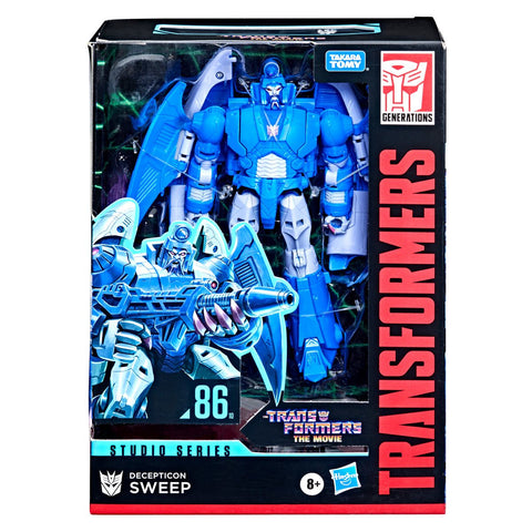 RETRO TOYS: TRANSFORMERS STUDIO SERIES 86: VOYAGER CLASS - DECEPTICON SWEEP ACTION FIGURE