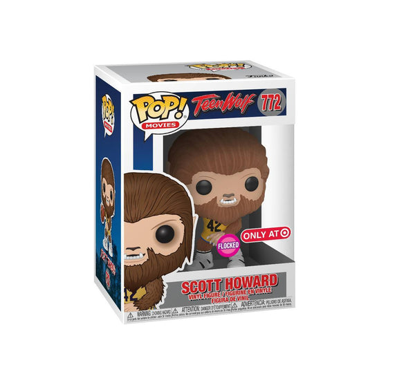 COLLECTOR'S BOX: TEEN WOLF - SCOTT HOWARD (FLOCKED) POP! & TEE (EXCLUSIVE)