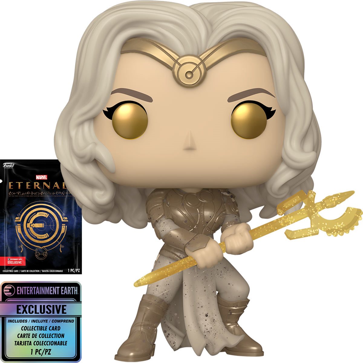 MARVEL: ETERNALS - THENA (WITH COLLECTIBLE CARD EXCLUSIVE) POP!