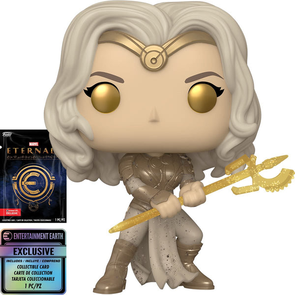 MARVEL: ETERNALS - THENA (WITH COLLECTIBLE CARD EXCLUSIVE) POP!