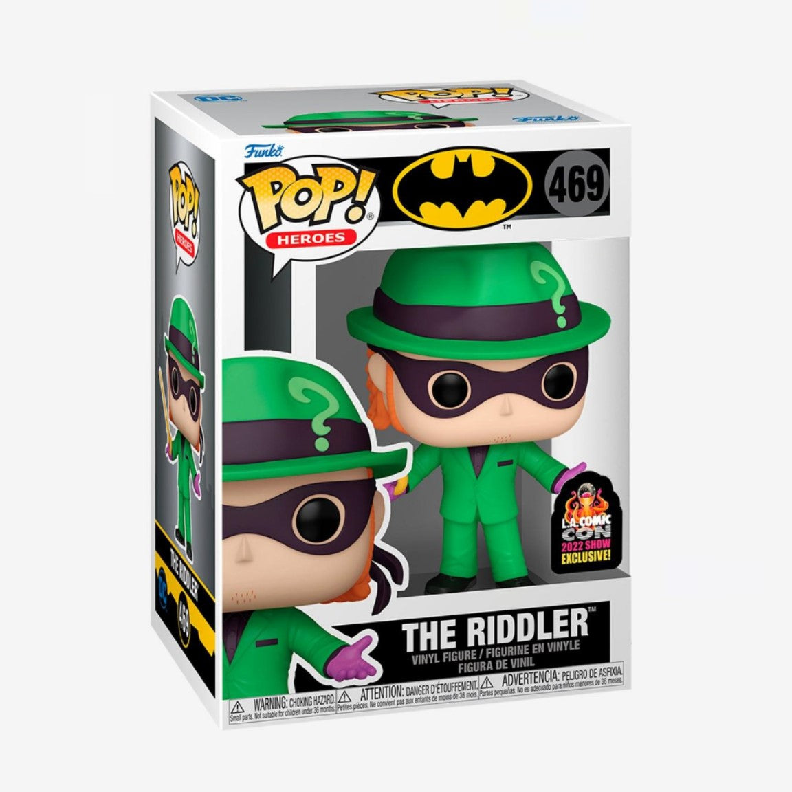 DC UNIVERSE: BATMAN - THE RIDDLER (2022 L.A. COMIC CONVENTION EXCLUSIVE) POP!