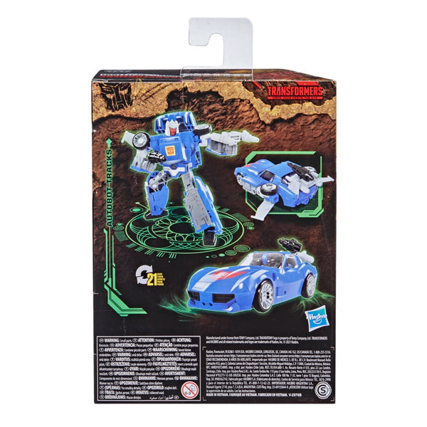 RETRO TOYS: TRANSFORMERS GENERATION KINGDOM - TRACKS ACTION FIGURE