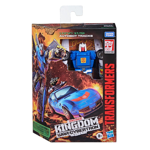 RETRO TOYS: TRANSFORMERS GENERATION KINGDOM - TRACKS ACTION FIGURE