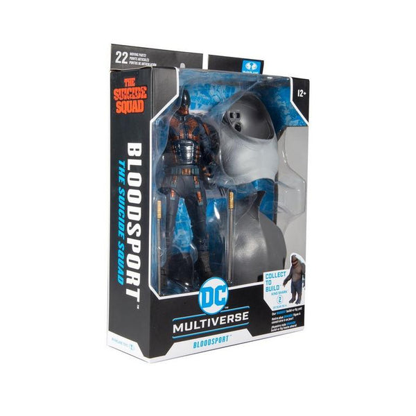 DC MULTIVERSE: THE SUICIDE SQUAD - BLOODSPORT BUILD-A-FIG WAVE 5 ACTION FIGURE