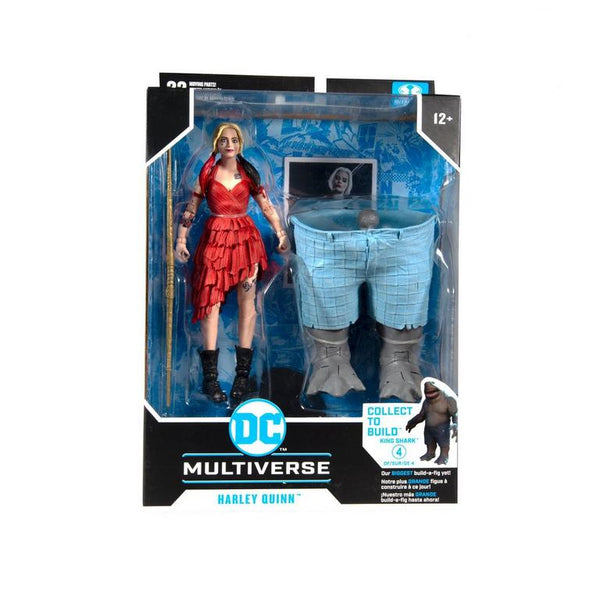 DC MULTIVERSE: THE SUICIDE SQUAD - HARLEY QUINN BUILD-A-FIG WAVE 5 ACTION FIGURE