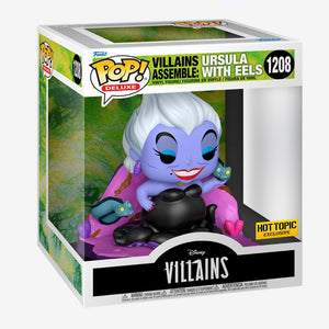 DISNEY: VILLAINS ASSEMBLE - URSULA WITH EELS (EXCLUSIVE) DELUXE POP!