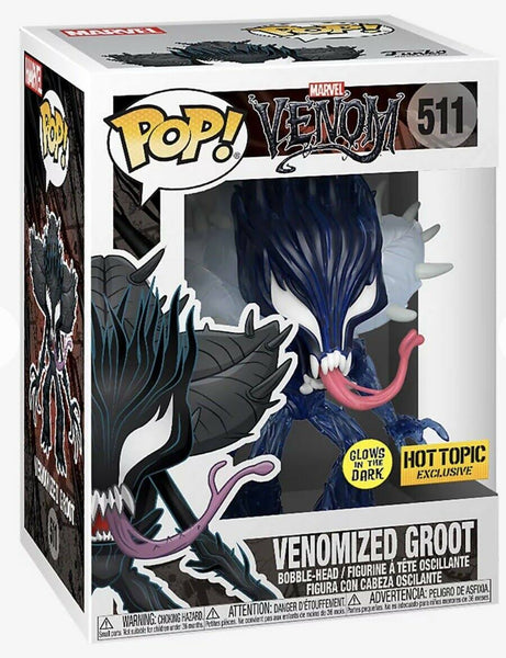 COLLECTOR'S BOX: MARVEL HEROES - VENOMIZED GROOT (GITD) POP! & TEE (EXCLUSIVE)