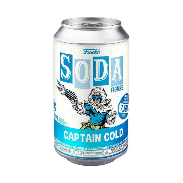 DC UNIVERSE: SUPER HEROES - CAPTAIN COLD VINYL SODA FIGURE!