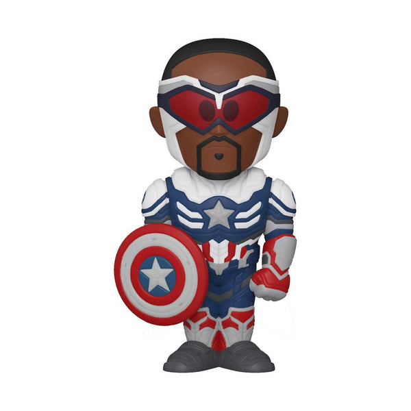 MARVEL: THE FALCON AND THE WINTER SOLDIER - CAPTAIN AMERICA VINYL SODA FIGURE!