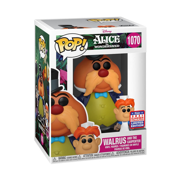 DISNEY: ALICE IN WONDERLAND - WALRUS AND THE CARPENTER (2021 SUMMER CONVENTION LIMITED EDITION) POP!