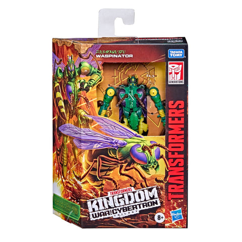 RETRO TOYS: TRANSFORMERS GENERATION KINGDOM - WASPINATOR ACTION FIGURE