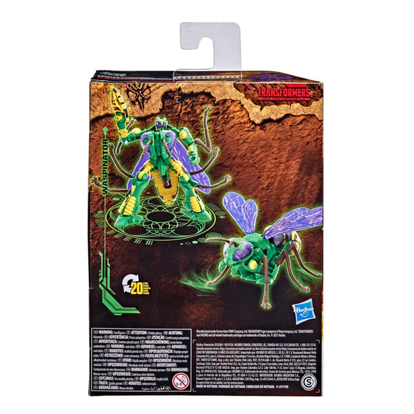 RETRO TOYS: TRANSFORMERS GENERATION KINGDOM - WASPINATOR ACTION FIGURE