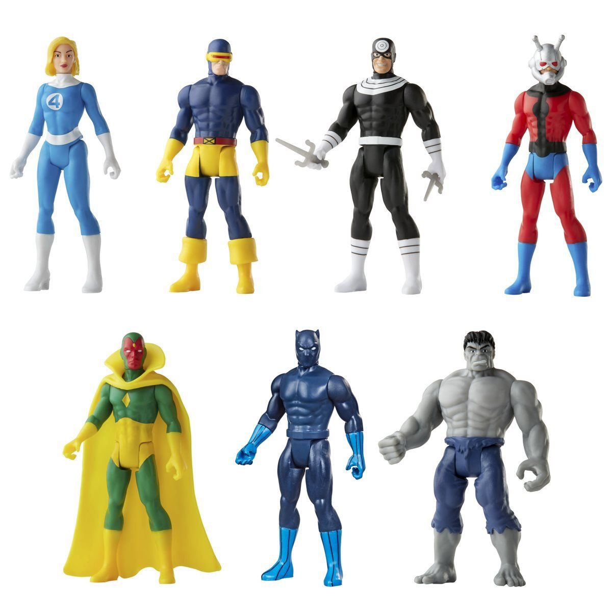 MARVEL LEGENDS RETRO 375 SERIES - WAVE 3 SET (UNPUNCHED CARDS)