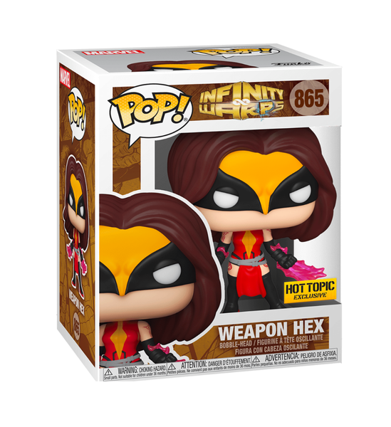 MARVEL INFINITY WARPS - WEAPON HEX (EXCLUSIVE) POP!