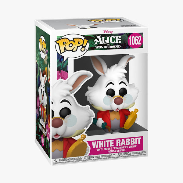 DISNEY: ALICE IN WONDERLAND 70TH ANNIVERSARY - WHITE RABBIT POP!