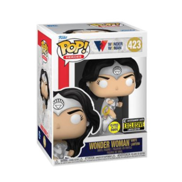 DC UNIVERSE: WONDER WOMAN 80TH ANNIVERSARY - WONDER WOMAN (WHITE LANTERN GLOW IN THE DARK EXCLUSIVE) POP!