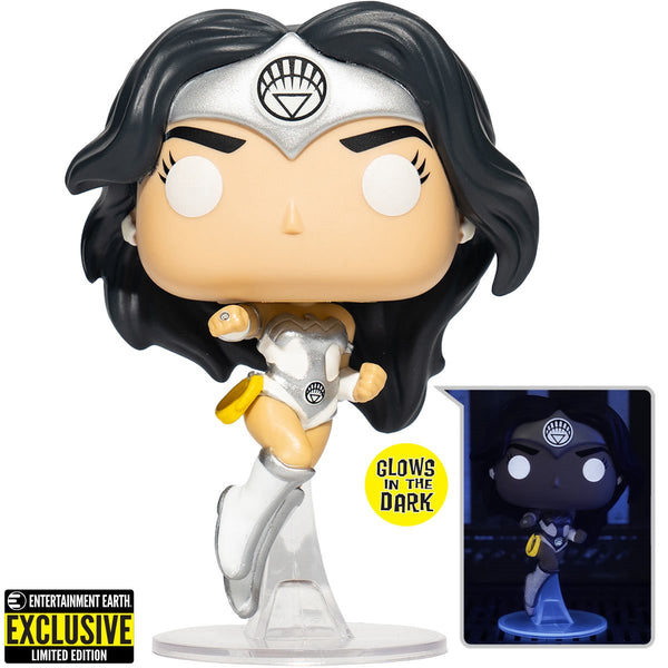 DC UNIVERSE: WONDER WOMAN 80TH ANNIVERSARY - WONDER WOMAN (WHITE LANTERN GLOW IN THE DARK EXCLUSIVE) POP!