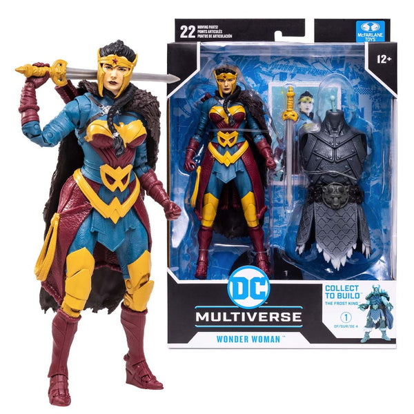 DC MULTIVERSE: ENDLESS WINTER - THE FROST KING BUILD-A-FIG WAVE 7 ACTION FIGURES