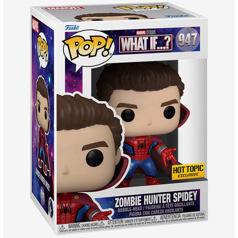 MARVEL: WHAT IF...? - ZOMBIE HUNTER SPIDEY (EXCLUSIVE) POP!