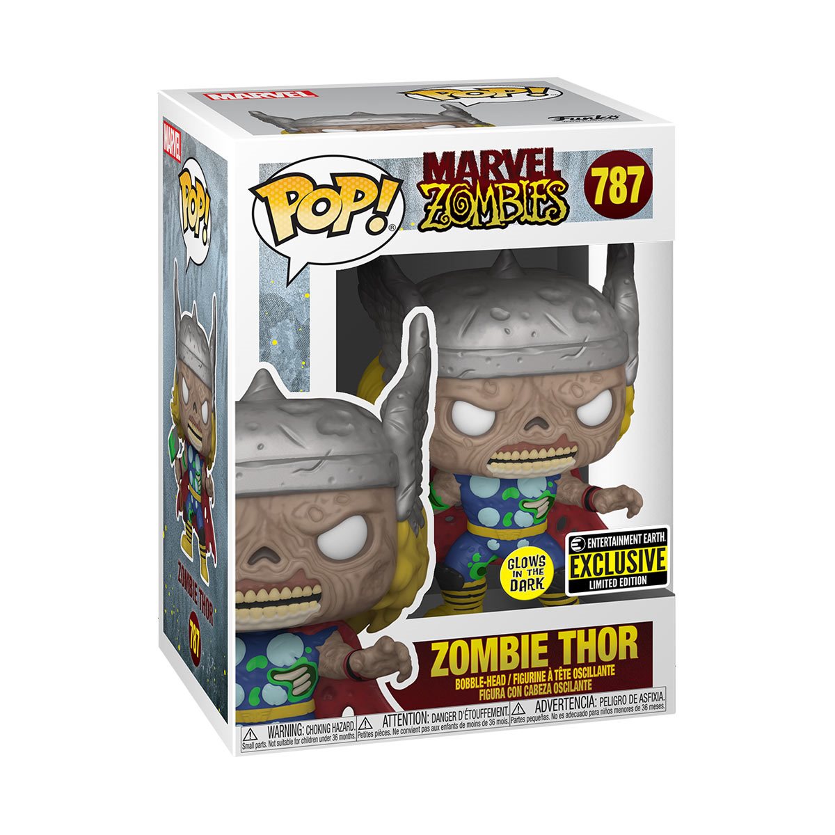 MARVEL ZOMBIES - ZOMBIE THOR (GLOW IN THE DARK EXCLUSIVE) POP!