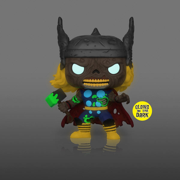 MARVEL ZOMBIES - ZOMBIE THOR (GLOW IN THE DARK EXCLUSIVE) POP!