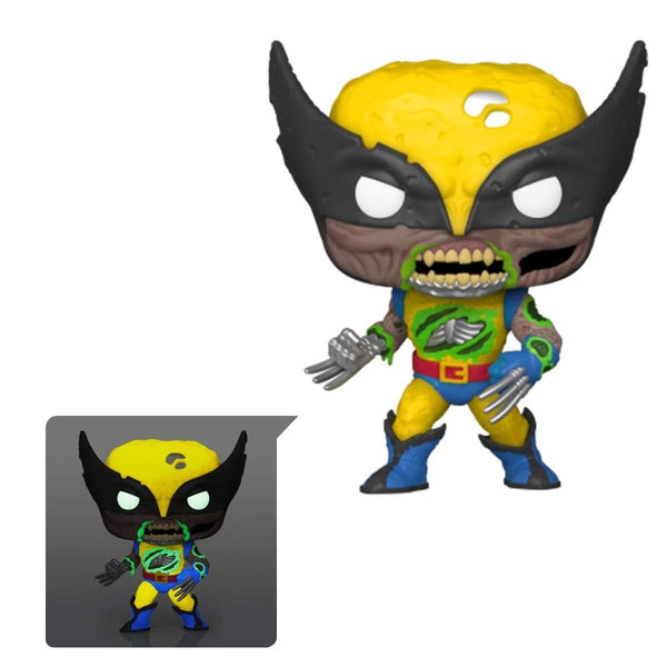 MARVEL ZOMBIES - ZOMBIE WOLVERINE (GITD ENTERTAINMENT EARTH EXCLUSIVE) POP!