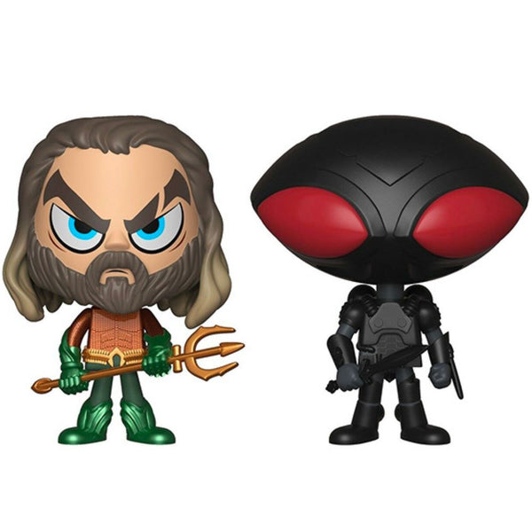 DC UNIVERSE: AQUAMAN - AQUAMNA + BLACK MANTA 2-PACK VYNL