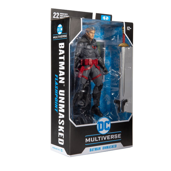 DC MULTIVERSE: FLASHPOINT UNMASKED BATMAN VARIANT ACTION FIGURE