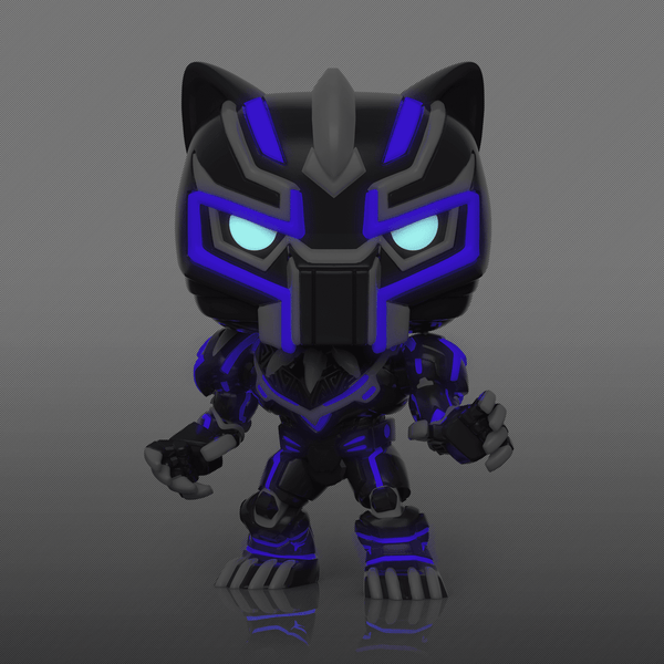 MARVEL: AVENGERS MECH STRIKE - BLACK PANTHER (GITD EXCLUSIVE) POP!