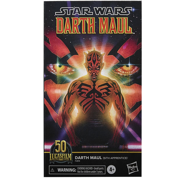 STAR WARS 50TH ANNIVERSARY THE BLACK SERIES: DARTH MAUL (SITH APPRENTICE) 6-INCH ACTION FIGURE