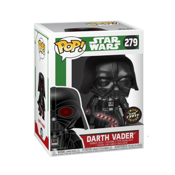 STAR WARS: HOLIDAYS - DARTH VADER (CHASE LIMITED EDITION HOLDING GLOW IN THE DARK CANDY CANE) POP!