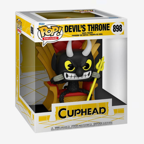 GAMES: CUPHEAD - DEVIL'S THRONE DELUXE POP!