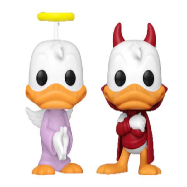 DISNEY: DONALD DUCK - DONALD'S SHOULDER ANGEL AND DEVIL (WONDROUS CONVENTION EXCLUSIVE) 2-PACK POP! SET