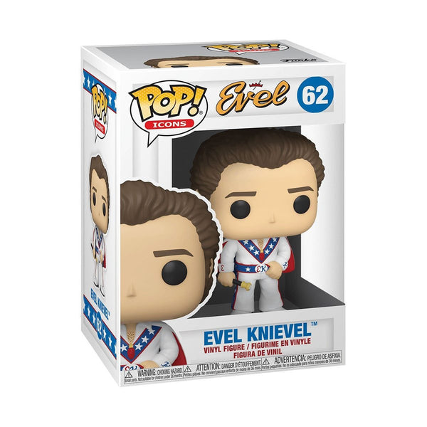 ICONS - EVEL KNIEVEL WITH CAPE POP!