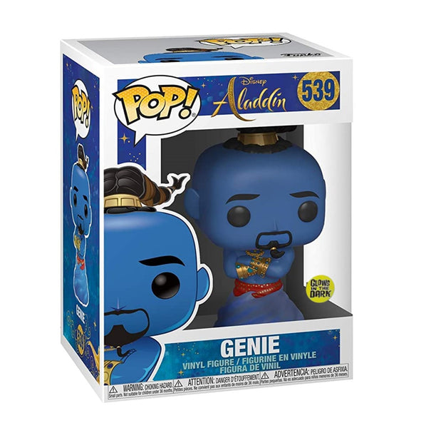 DISNEY: ALADDIN - GENIE LIVE ACTION (GLOW IN THE DARK EXCLUSIVE) POP!