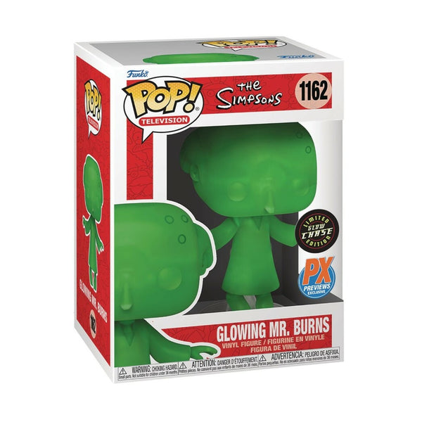 ANIMATION: THE SIMPSONS - GLOWING MR. BURNS (CHASE EXCLUSIVE) POP!