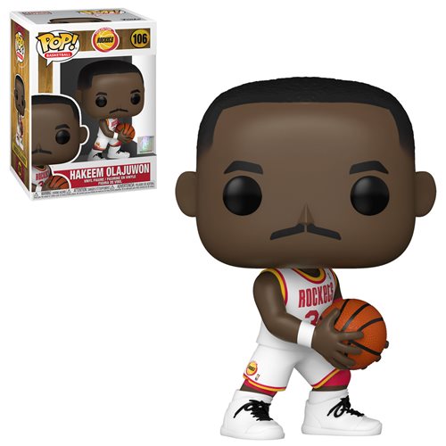 NBA LEGENDS - HAKEEM OLAJUWON (ROCKETS HOME) POP!