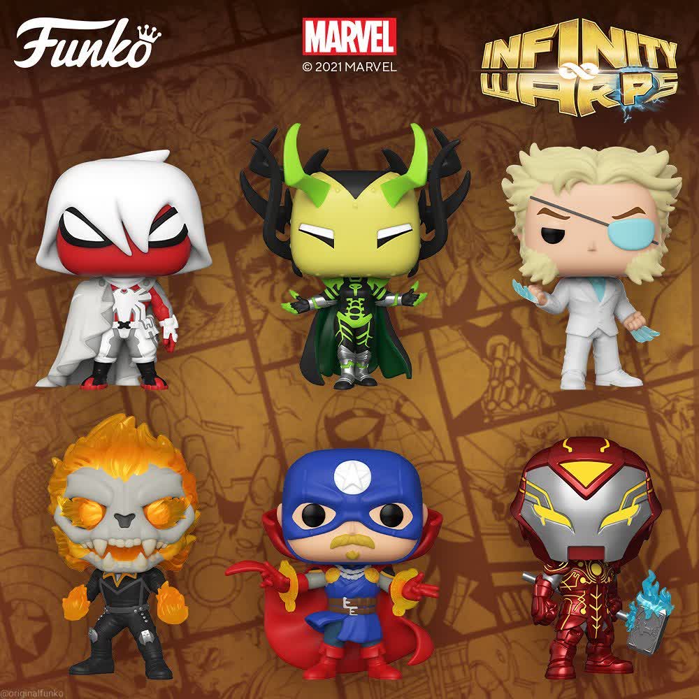 MARVEL HEROES: INFINITY WARPS - U.S. 6-PACK POP! BUNDLE