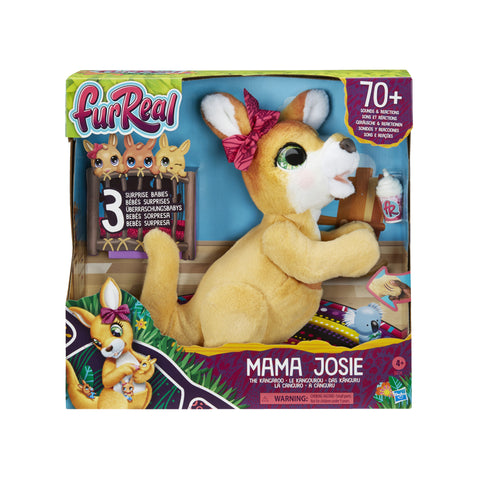 FURREAL MAMA JOSIE THE KANGEROO INTERACTIVE PET TOY PLUSH