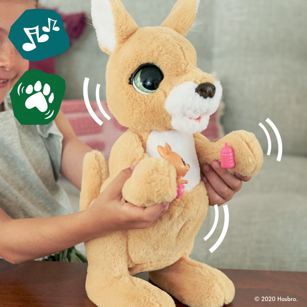 FURREAL MAMA JOSIE THE KANGEROO INTERACTIVE PET TOY PLUSH