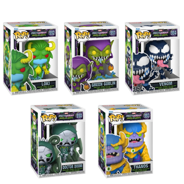 MARVEL: MECH STRIKE MONSTER HUNTERS - U.S. 5-PACK POP! BUNDLE