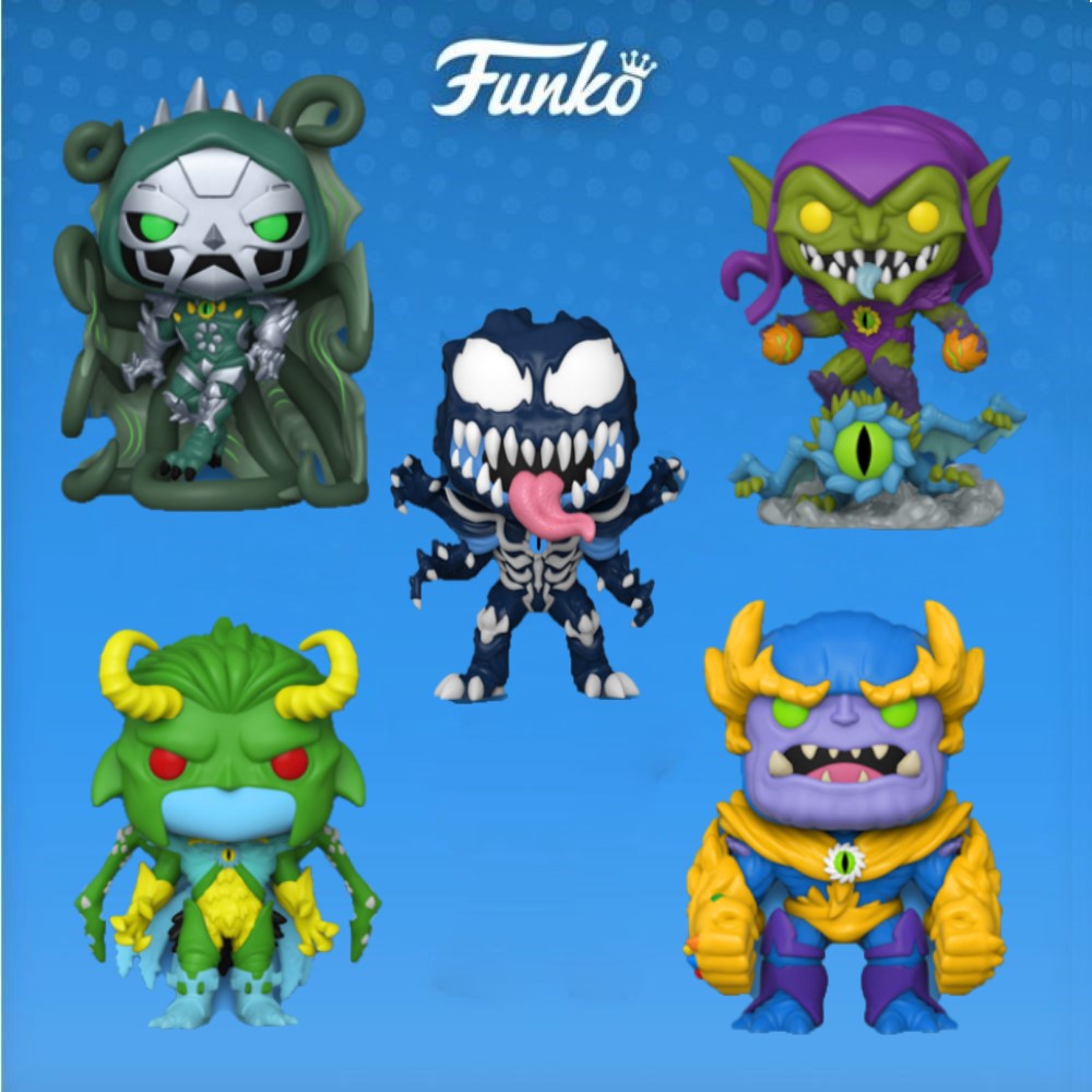 MARVEL: MECH STRIKE MONSTER HUNTERS - U.S. 5-PACK POP! BUNDLE