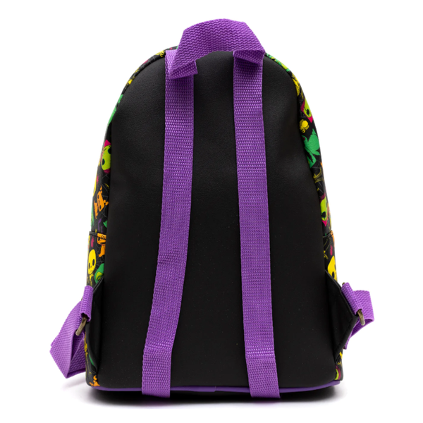 LOUNGEFLY x FUNKO: THE NIGHTMARE BEFORE CHRSITMAS - BLACK LIGHT CHARACTER POP! MINI BACKPACK