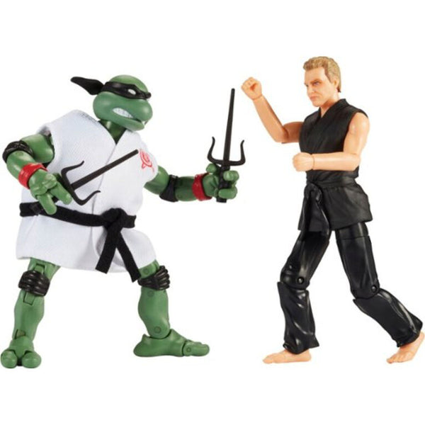 TEENAGE MUTANT NINJA TURTLES VS COBRA KAI - RAPHAEL X JOHN KREESE 2-PACK 6-INCH ACTION FIGURES