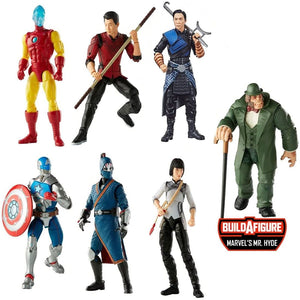 MARVEL LEGENDS: SHANG-CHI MR HYDE SERIES BUILD A FIGURE 6-INCH ACTION FIGURES