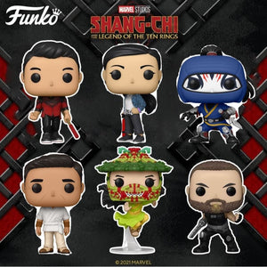 MARVEL: SHANG-CHI AND THE LEGEND OF THE TEN RINGS - U.S. 6-PACK POP! BUNDLE