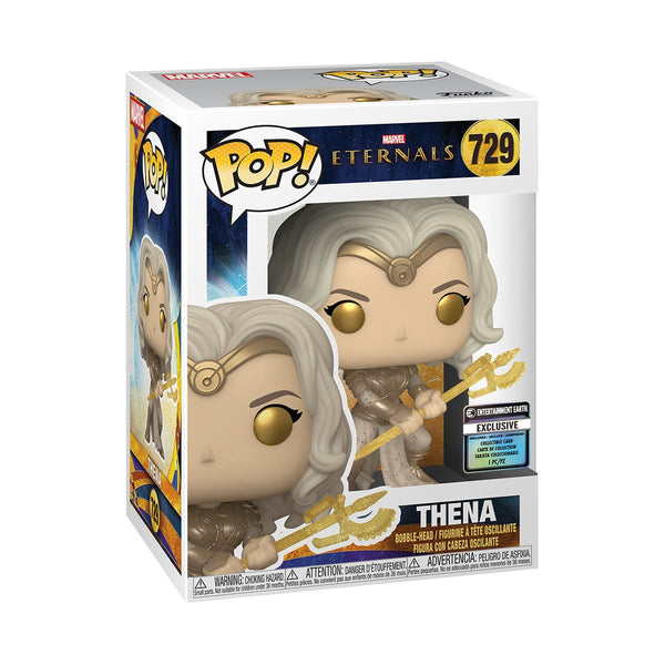 MARVEL: ETERNALS - THENA (WITH COLLECTIBLE CARD EXCLUSIVE) POP!